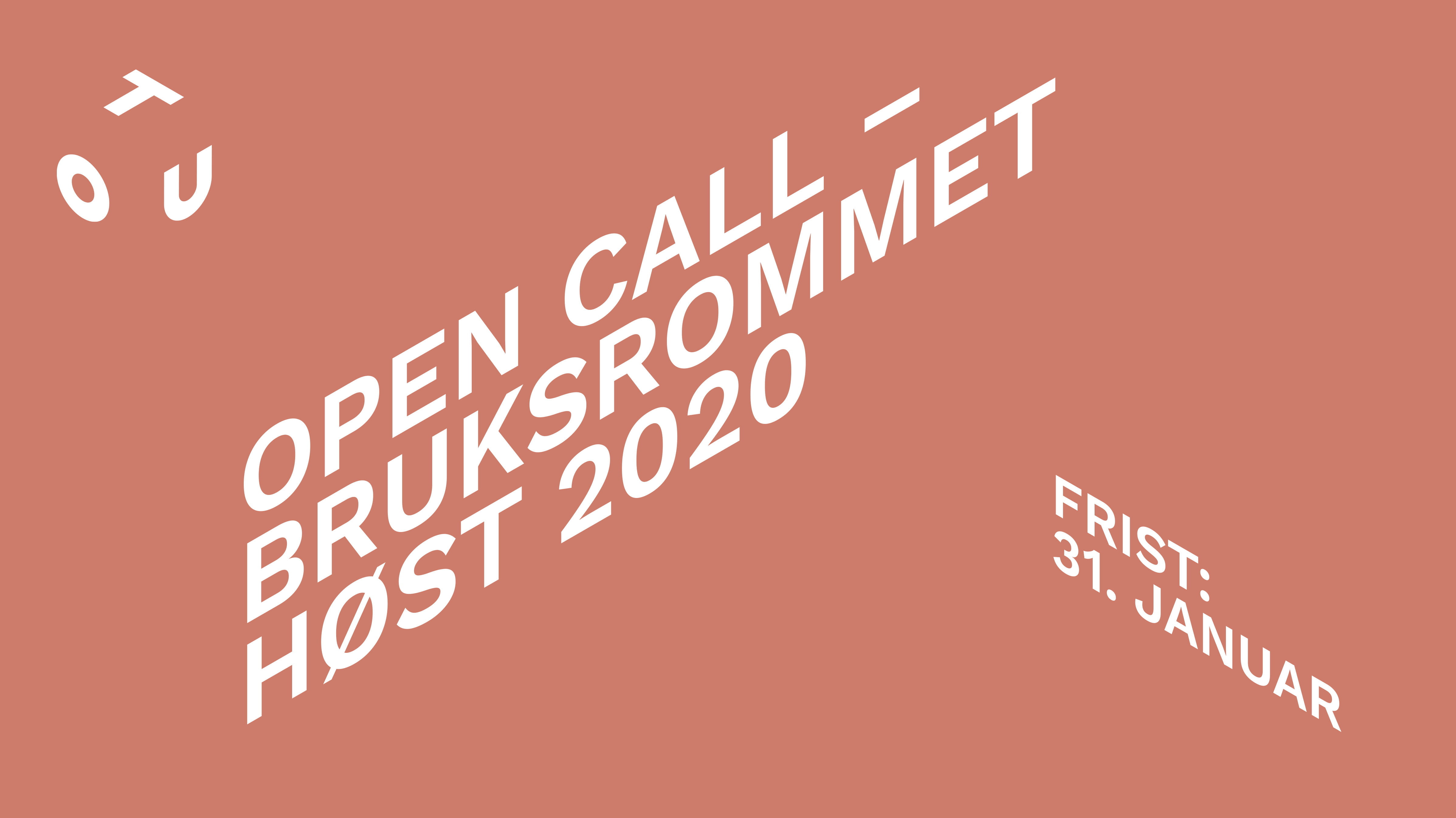 OPEN CALL – BRUKSROMMET